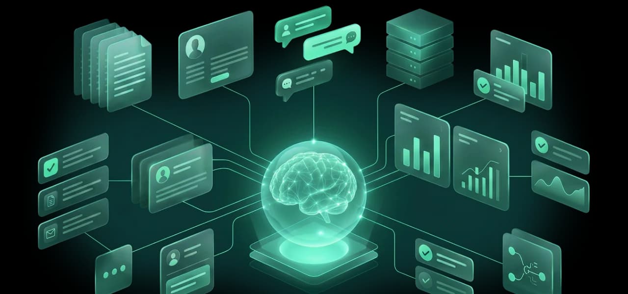 Иллюстрация нейросетей и AI-агентов для бизнеса